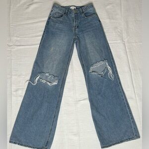 H&M; Mom jeans